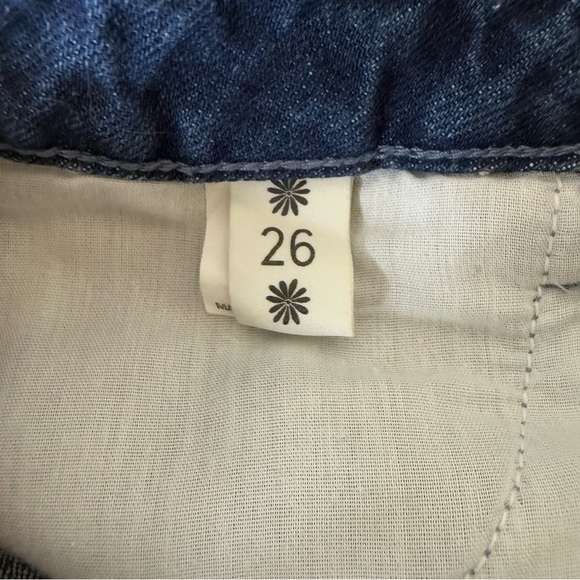 Show Us Your MuMu Wyoming High waisted Frayed Hem Women Shorts. Size 26 - Picture 10 of 12